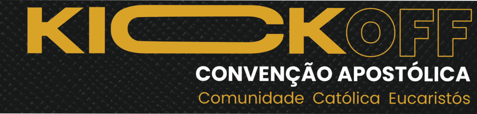 Logo KICKOFF Convenção Apostólica